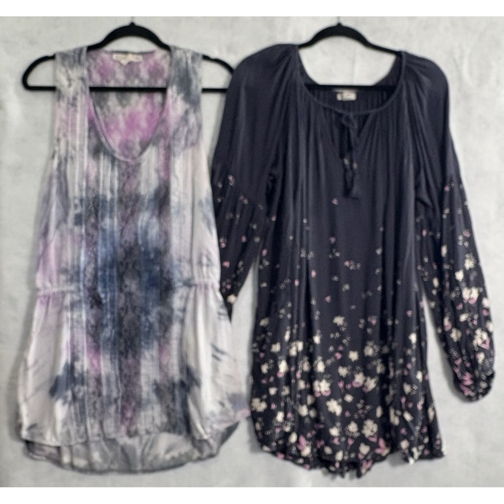 BILLABONG Women Bundle Lot of 2 Dresses Tunics Sz M Multicolor 76-3